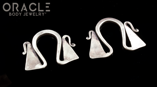 Old Silver Hmong Earrings