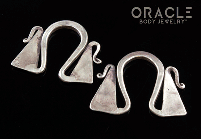 Old Silver Hmong Earrings