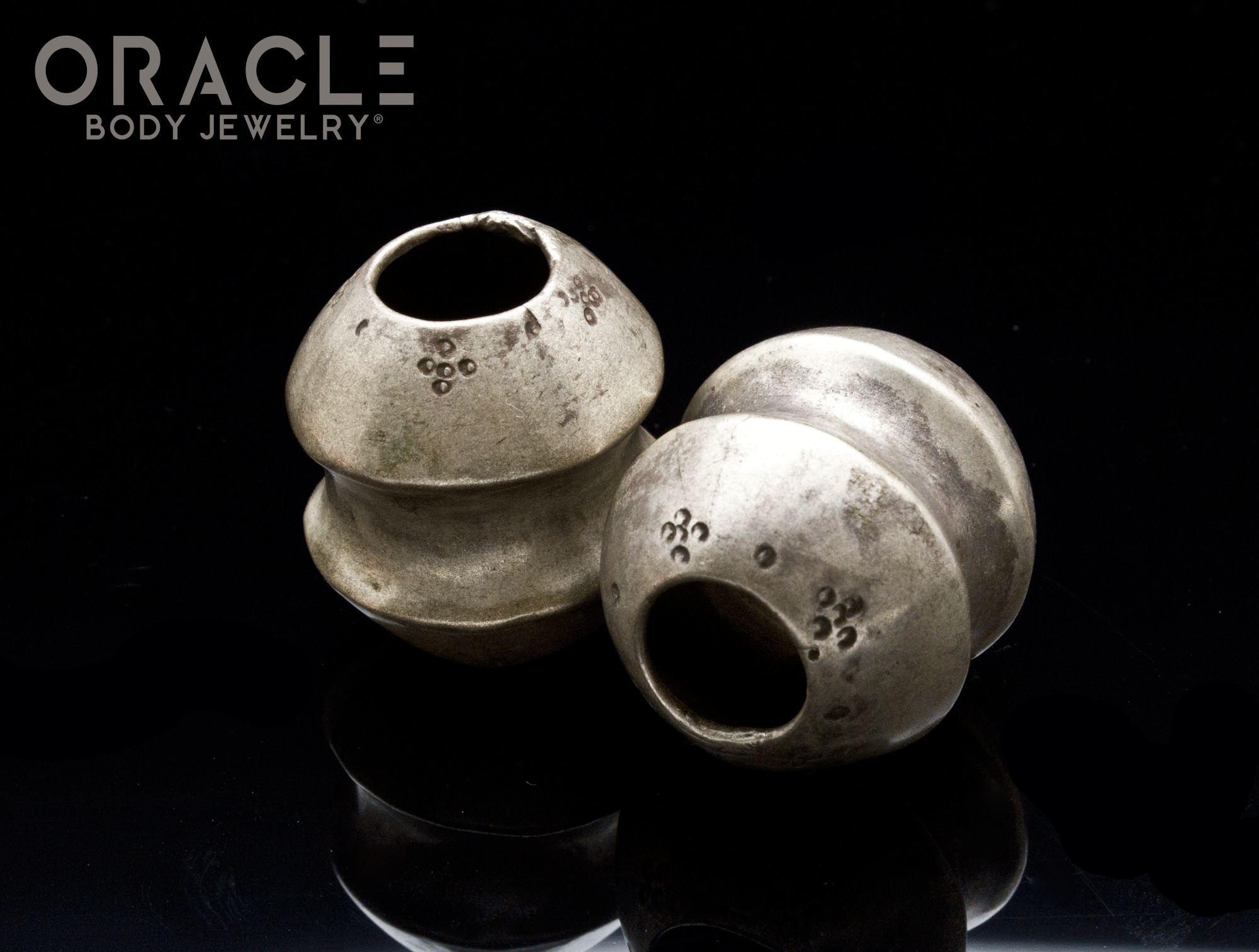 Old Silver Karen Ear Plugs