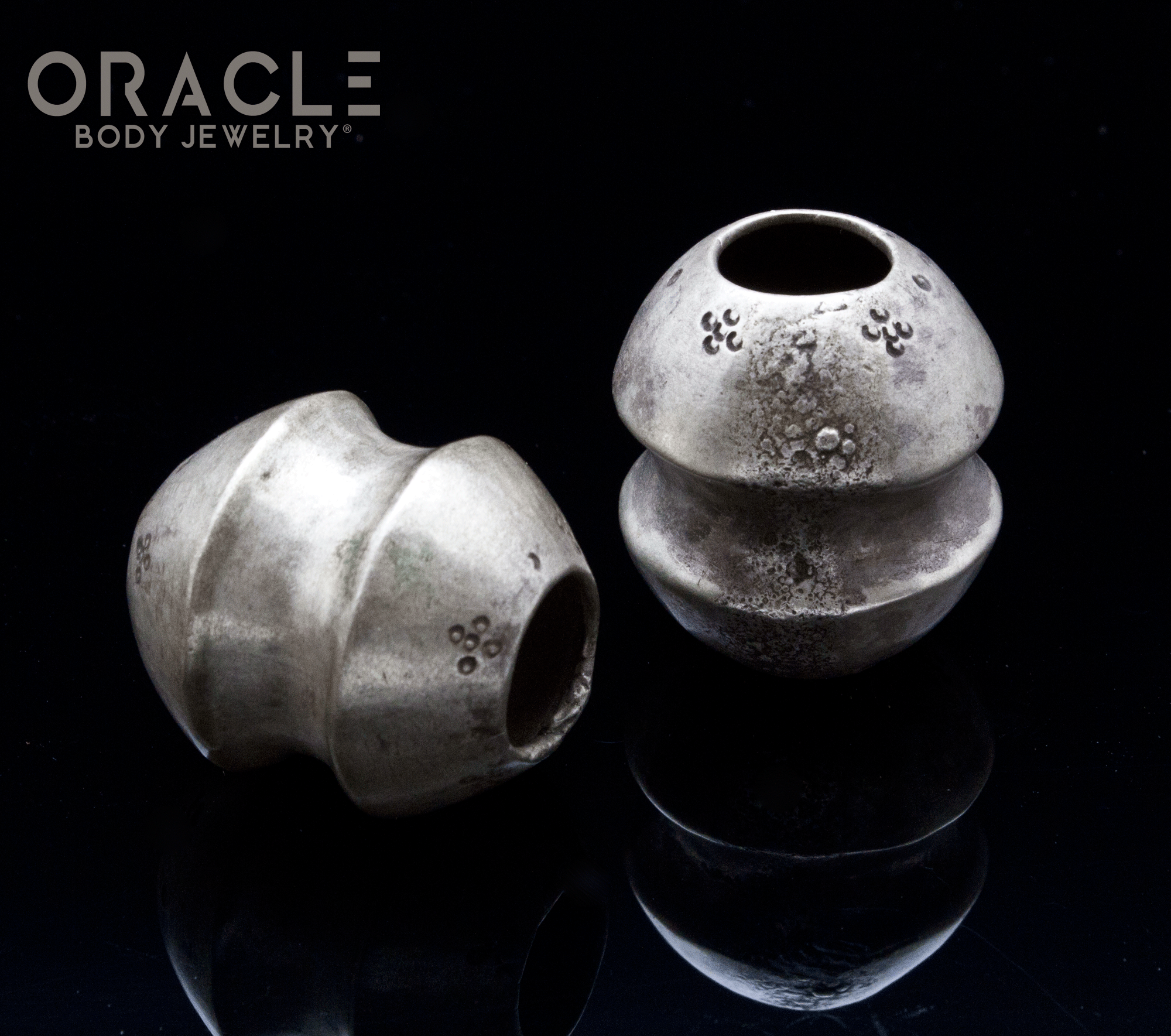 Old Silver Karen Ear Plugs