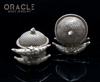 Old Medium Akota Silver Earrings