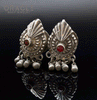 Silver Guajarat Ornate Ear Plugs