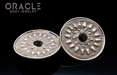 Old Silver Akha Tribe Ear Plugs
