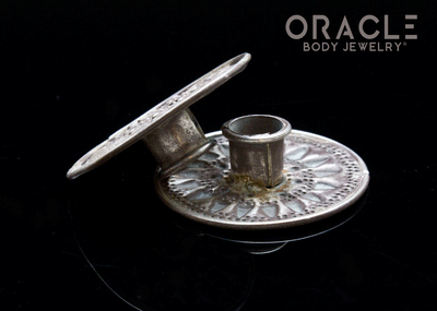 Old Silver Akha Tribe Ear Plugs