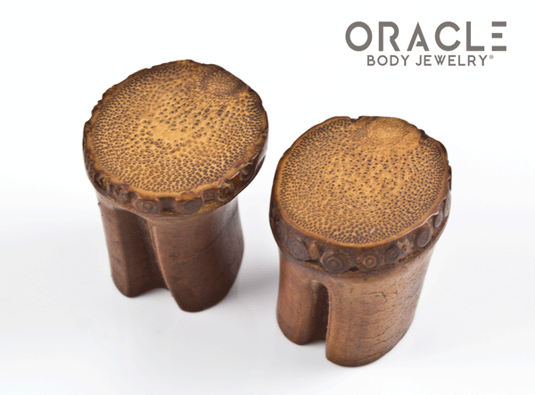 Old Borneo Bamboo Ear Plugs