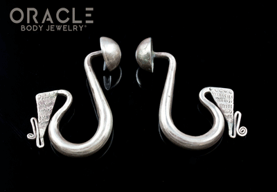 Old Silver Miao Earrings