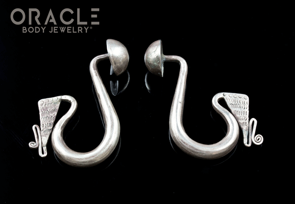 Old Silver Miao Earrings