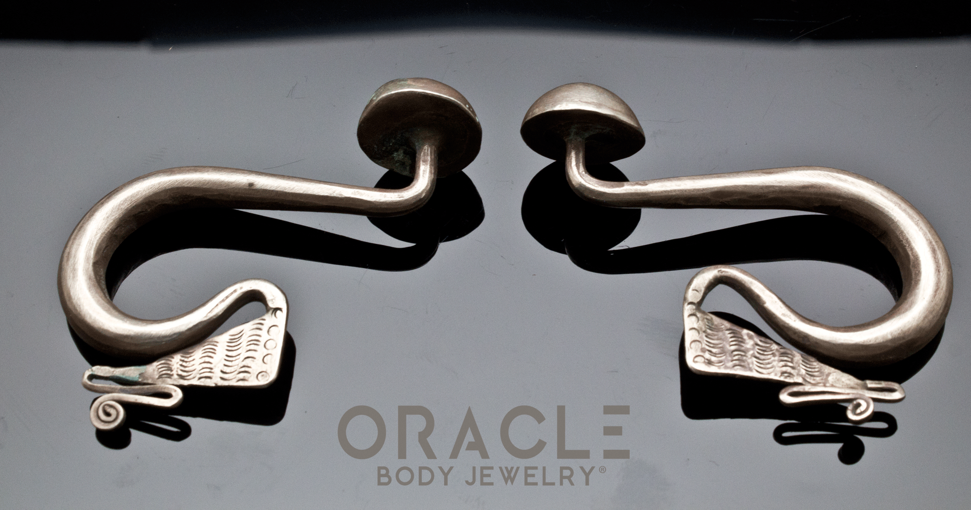 Old Silver Miao Earrings