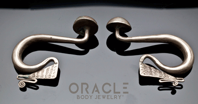 Old Silver Miao Earrings