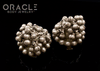 Silver Guajarat Ear Plugs with Bells