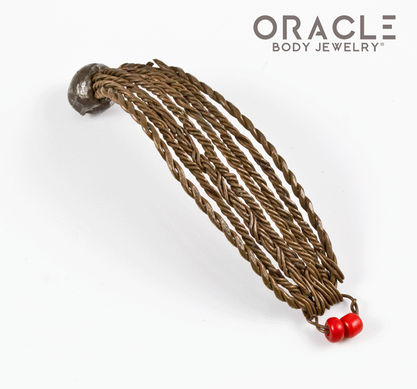 Toposa Wire Labret with Plastic Beads