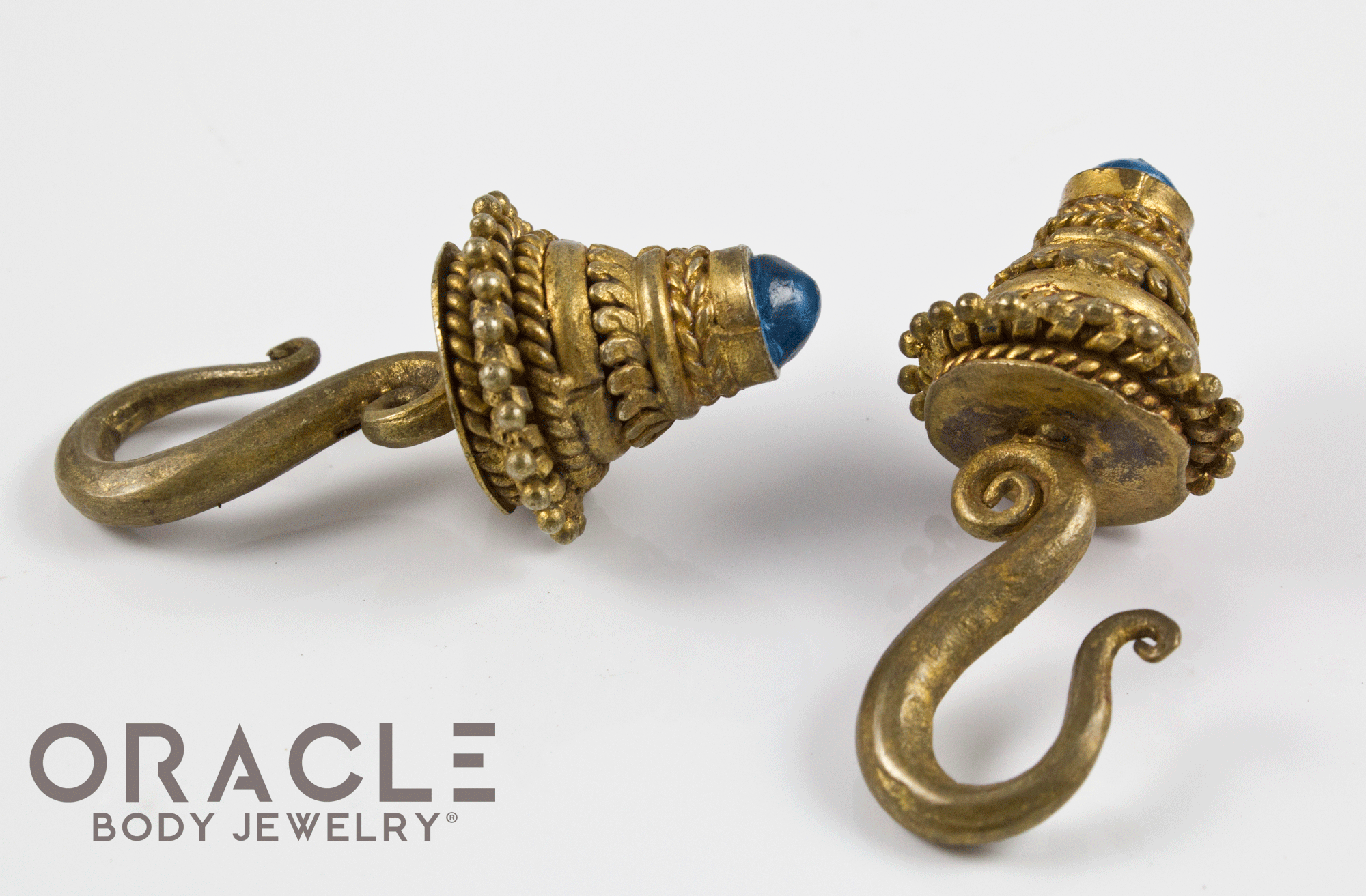 Old Thailand Hanging Earrings/ Weights
