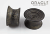 Old Very Large Sarawak Dayak Wood Ear Plugs