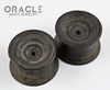 Old Very Large Sarawak Dayak Wood Ear Plugs