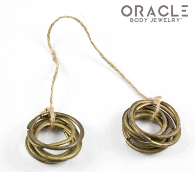 Old Small Dayak Rings / Earrings
