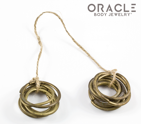 Old Small Dayak Rings / Earrings