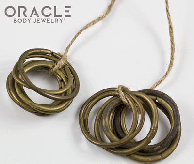 Old Small Dayak Rings / Earrings