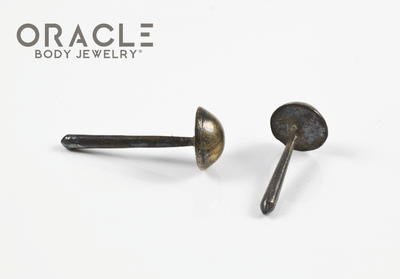 Old Silver Vietnamese Ear Plugs