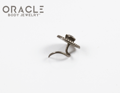 Old Silver Rajasthani Nostril Screw