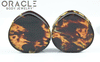 2" Amber Teardrop Plugs