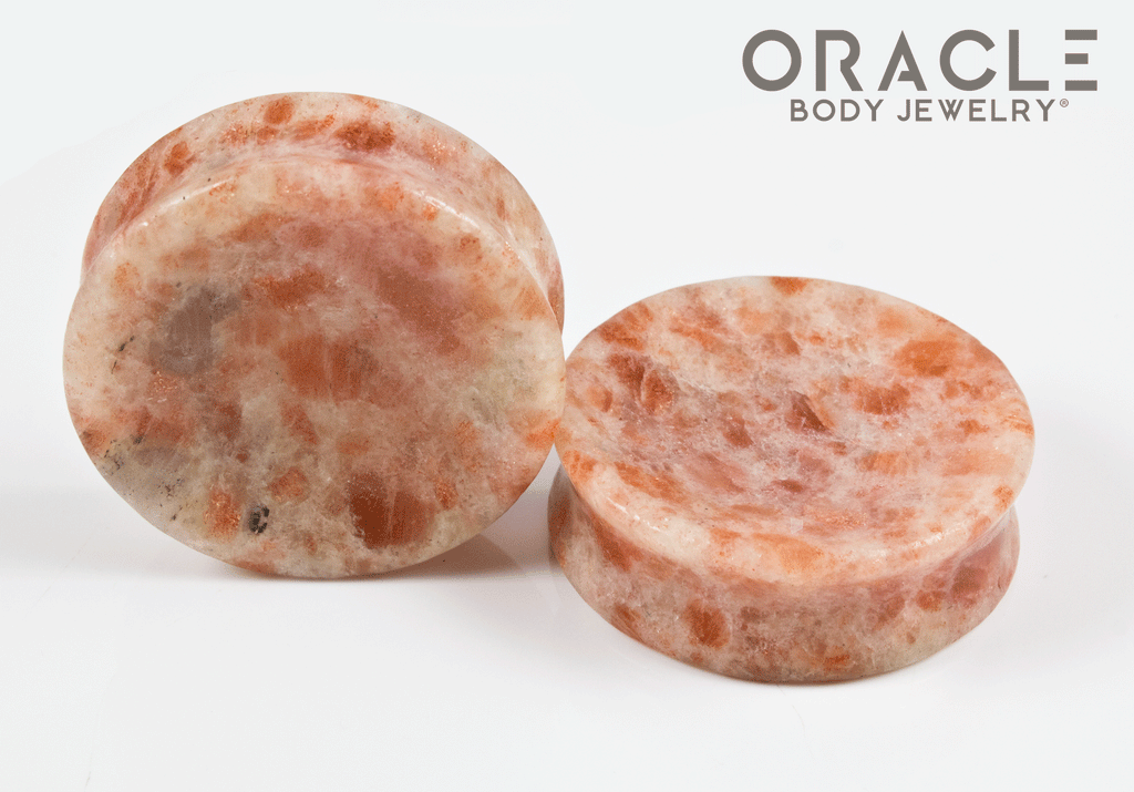 1-3/4" Sunstone Concave Plugs