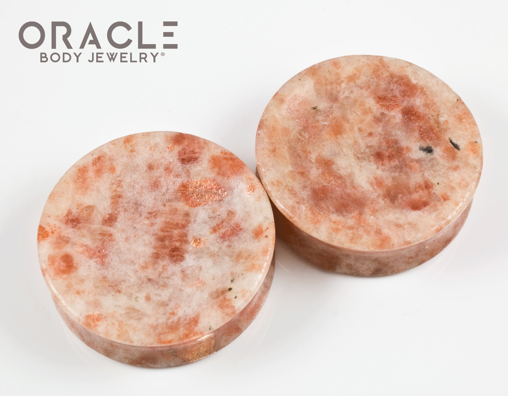 1-7/8" Sunstone Concave Plugs