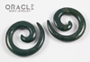 0g (8mm) Bloodstone Spirals