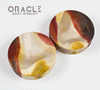 2" (51mm) Mookaite Concave Plugs