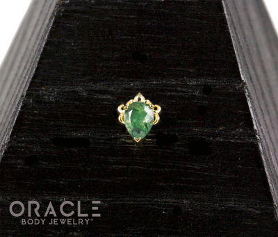 Moss Agate Deco Front View