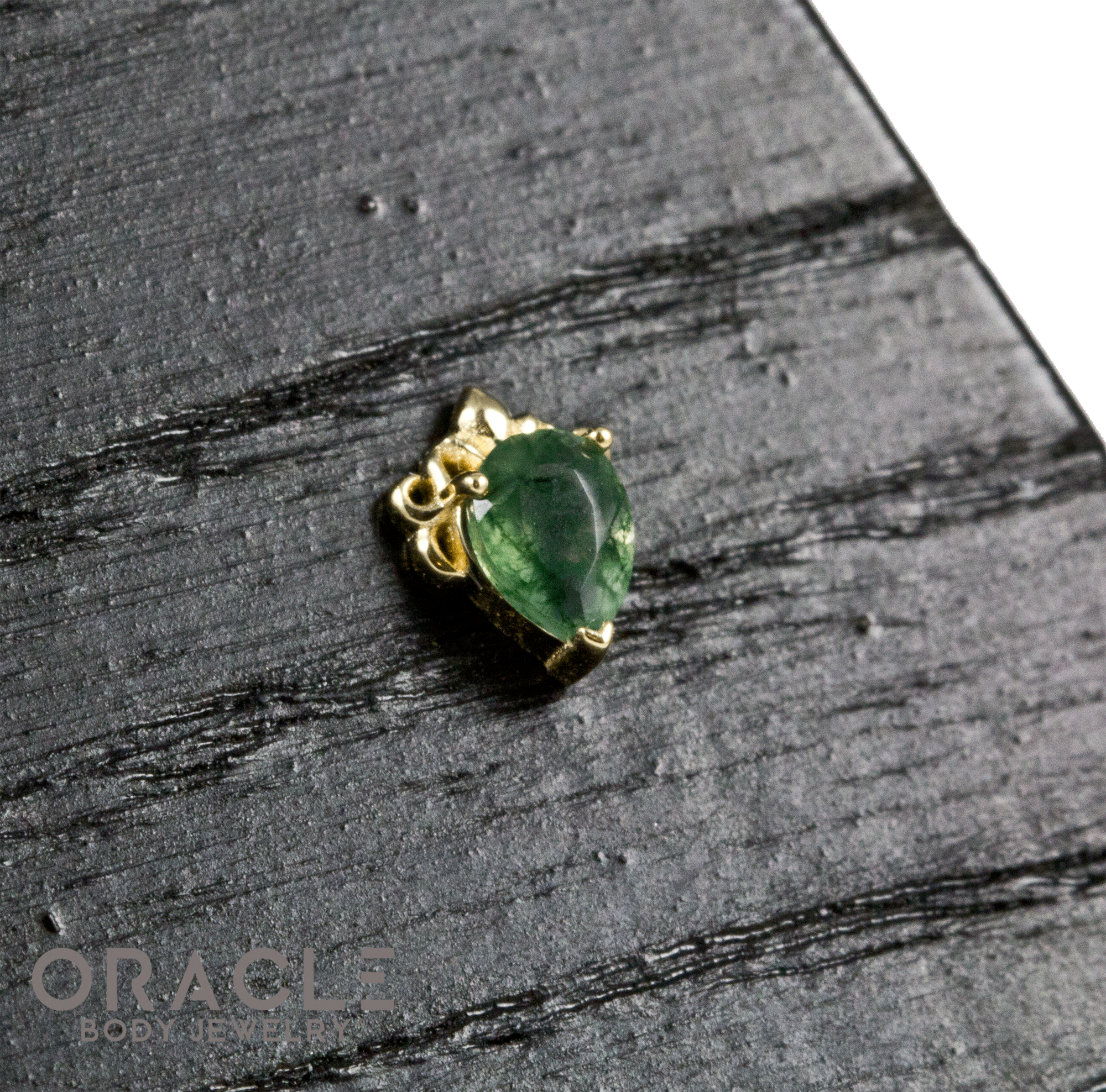 Moss Agate Deco 45 degree View