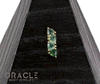 14k Laurel with Moss Agate Threadless End