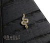 14k Diamondback Threadless End