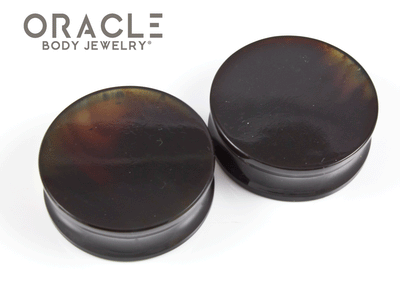 Dark Amber Plugs pictured laying down 