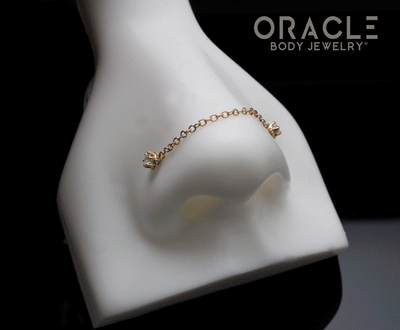 14k Yellow Gold Cable Chains