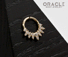 14k Gala Hinged Clicker Ring 16g