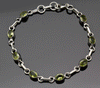 Sterling Silver Peridot Bracelet