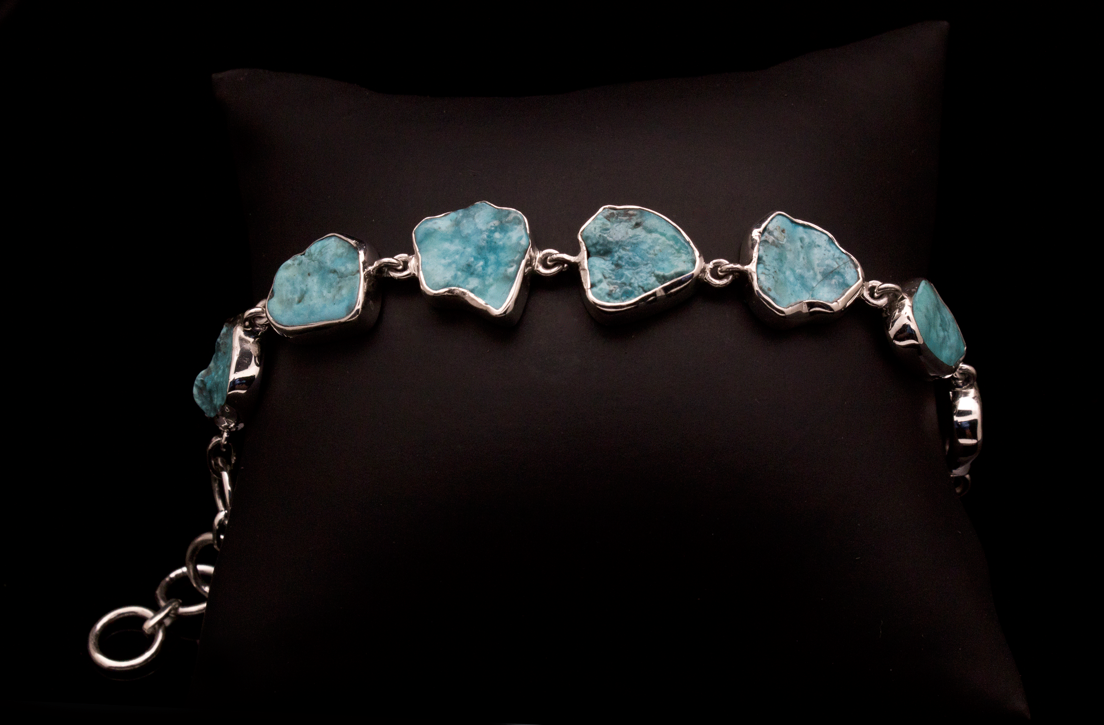Sterling Silver Turquoise Bracelet