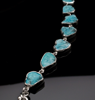 Sterling Silver Turquoise Bracelet