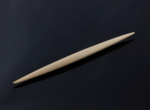 8g (3mm) Fossilized Mammoth Ivory Septum Spike