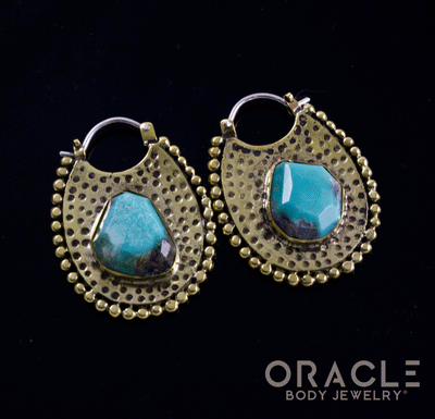 Coven with Natural Faceted Turquoise