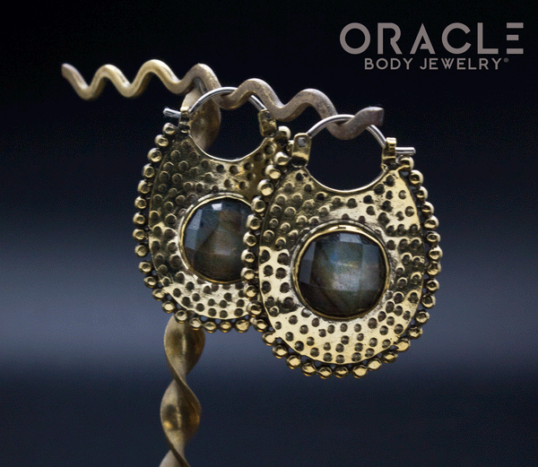 Coven with Faceted Labradorite