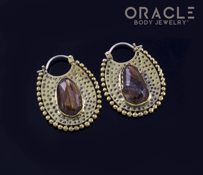 Coven with Faceted Red Rutilated Quartz
