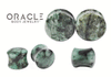 Emerald Double Flare Plugs