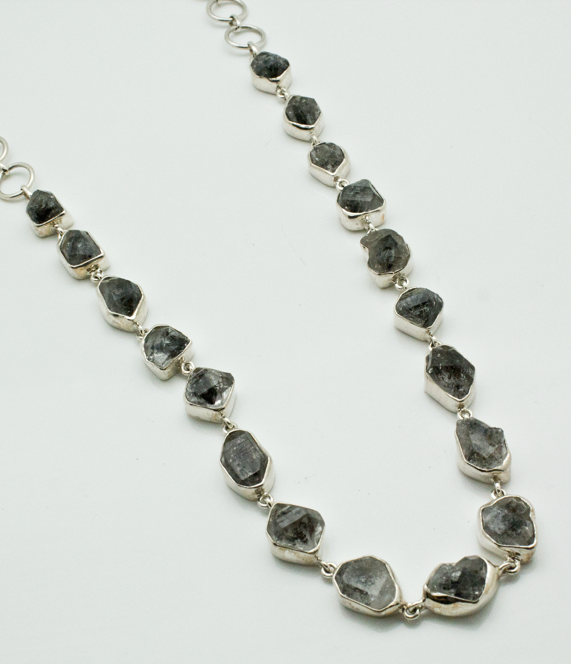 Sterling Silver Herkimer Diamond Necklace