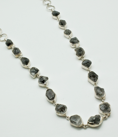 Sterling Silver Herkimer Diamond Necklace