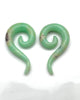 2g Chrysoprase Tail Spirals