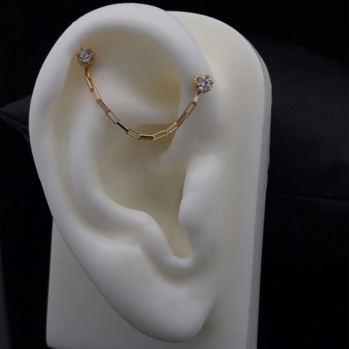 14k Yellow Gold Flat Box Chains