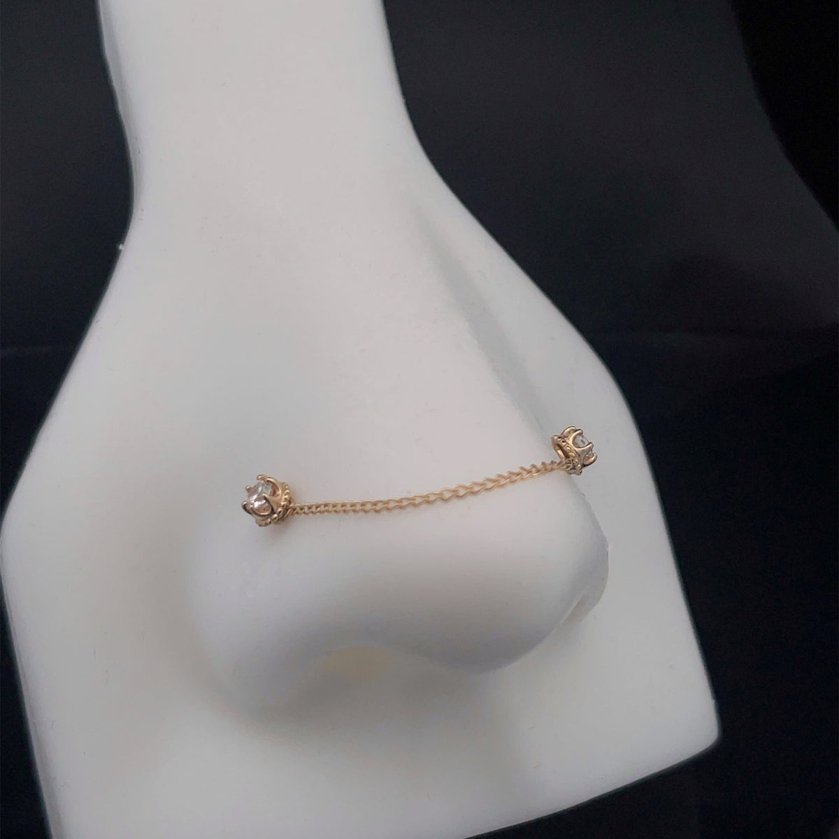 14k Yellow Gold Curb Chains