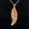 Fossilized Mammoth Ivory Pendant with Chain