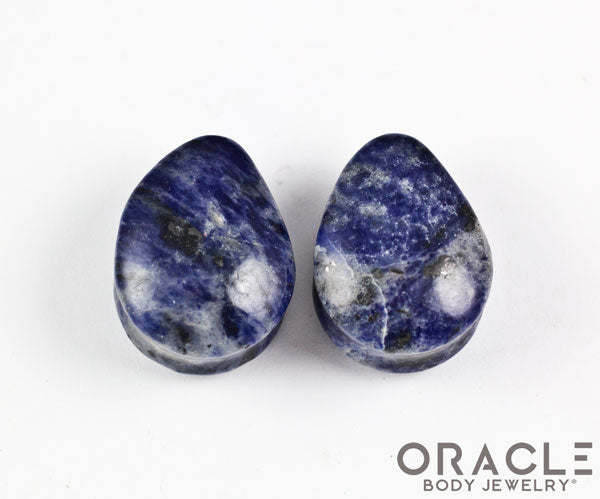 1" Sodalite Teardrops